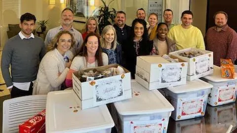 The San Diego Office Partnered with Storefront Homeless Shelter, Donating to the Food Drive, Supporting Teens During Thanksgiving.